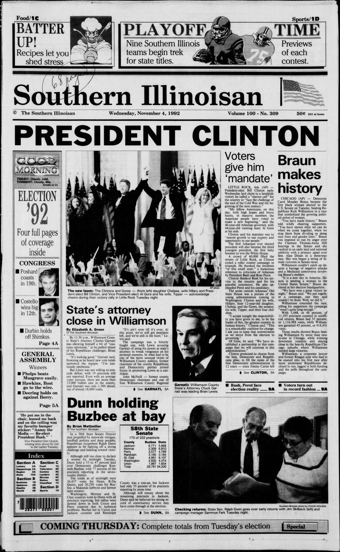 1992: Clinton